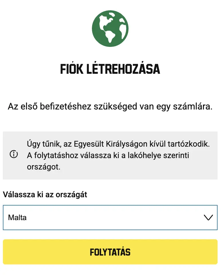 Unibet Casino Magyar bejelentkezés